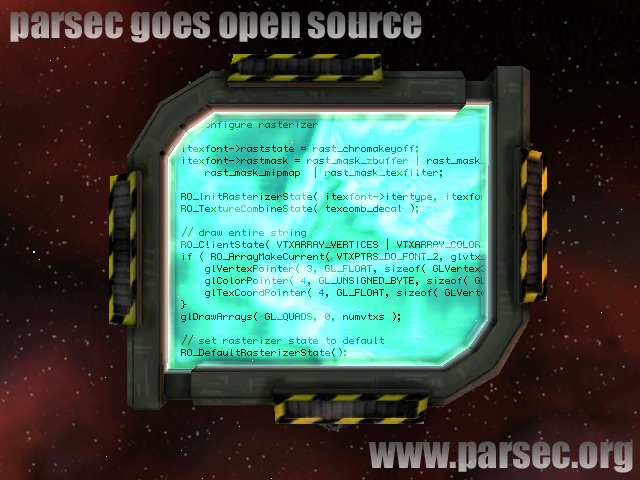 parsec goes open source